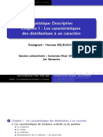 Statistique Descriptive - Chapitre II - S1 Section C - PR Hassane BELBIJOU - 08-12-2020 - PDF