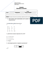 EVALUACIÓN MATEMÁTICAS 6° Ok