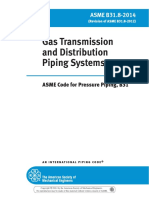 Gas Transmission and Distribution Piping Systems: ASME B31.8-2014