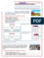 Resolvemos Problemas de Dos Etapas