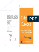 Folheto Cidadania Europeia