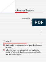 Wavelength Routing Testbeds: Presented By, Bibi Mohanan M.Tech, OEC Roll No:7