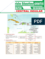 America Central Insular para Segundo Grado de Secundaria