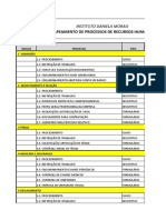 Mapeamento de Processos de RH