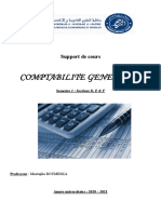 Chapitre I - Comptabilité Générale S1 2020-2021