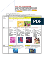 15-11-2021 Los Seres Vivos y Su Organización