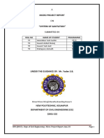 Micro Project Report: Roll No Name of Student Programme