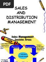 Sales and Distribution Management