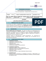 E 111.2 Elaboración de Proyectos 2021