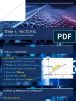 Tema 2. - Vectores