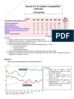 Devoir Deux Heures Comptabilité Nationale