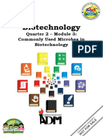 Biotechnology8 Q2 Mod3 CommonlyUsedMicrobes v1 PDF