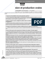 Dalf c2 Examinateur Sciences Comprehension Productions Orales