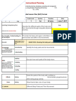 Detailed Lesson Plan (DLP) Format: 1 PE 1 1st 40 Mins. June 7, 2017