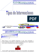 Guia Numero 2 Tipos de Intervenciones Desarrollo Organizacional