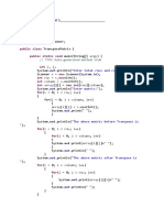 Package Import Public Class Public Static Void: // Auto-Generated Method Stub