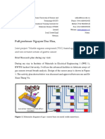 Full Professor Nguyen Duc Hoa,: Brief Research Plan During My Visit