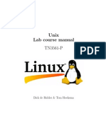 Unix Lab Course Manual