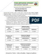 Boletin Informativo 2022