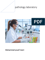 Safety in Pathology Laboratory