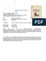 2018 Determining Post-Operative Outcomes After Cleft Palate Repair A Systematic Review and Meta Analysis