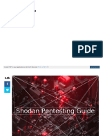 Shodan Pentesting Guide