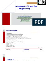 Introduction To Oil and Gas Engineering: Dr. Ahmed Elmohamady