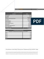 MYRE Time Square Opportunity (Financial Model)