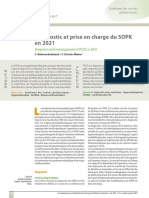 Diagnostic Et Prise en Charge Du SOPK en 2021: Diagnosis and Management of PCOS in 2021