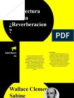 Arquitectura Acustica Reverberacion Del Sonido