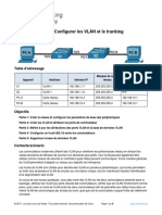 Travaux Pratiques - Configurer Les VLAN Et Le Trunking: Topologie