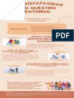 Infografia "La Discapacidad en Nuestro Entorno"