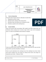 Job Sheet 4. Sambungan Kayu Lidah Miring Berkait