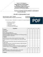 Department of Education: GRADE 4-6 (Intermediate Level)