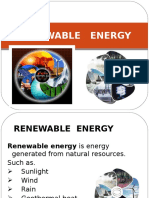 Renewable Energy