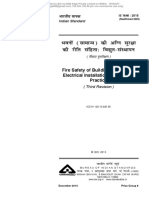 IS 1646 - 2015 Fire Safety of Buildings (General) Electrical Installations