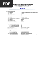 SYLLABUS - Cuidado de Enfermería en El Adulto y Adulto Mayor II