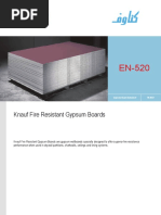 Knauf Fire Resistant Gypsum Boards