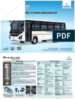 India'S First 33 Seater Monocoque Bus India'S First 33 Seater Monocoque Bus