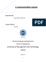 Vehicular Communication System: University of Management and Technology, Lahore