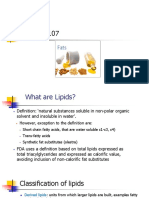 Lipid Chemistry FST3107