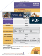 Print - Udyam Registration Certificate With Annexure