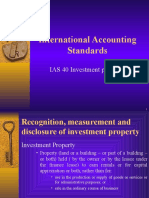 International Accounting Standards: IAS 40 Investment Property