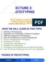 Prototyping: by DR Sampa Unnikrishnan Yateer Creative Solutions Reachus@Yateer - In, 8971442777