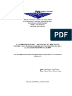 El COMPROMISO ÉTICO Y LA MOTIVACIÓN DEL ESTUDIANTE UNIVERSITARIO: SENDERO HACIA EL RECONOCIMIENTO DEL SER Y EL HACER DE SUS PROPIOS ACTORES