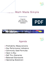 Retail Math Made Simple Pres.