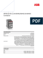 AF09-22-00-11 24-60V50/60HZ 20-60VDC Contactor: Product-Details