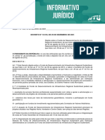 Decreto # 10.918, de 29 de Dezembro de 2021