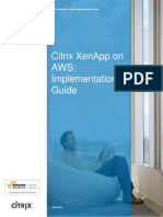 Citrix Xenapp On Aws Implementation Guide