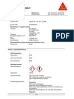 Sika Grout 212 215 212hp - Msds